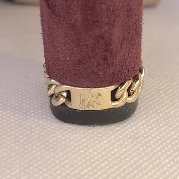 Michael Kors Leather Suede Platform Pumps Size 6.5 - EUC - Picture 10 of 14